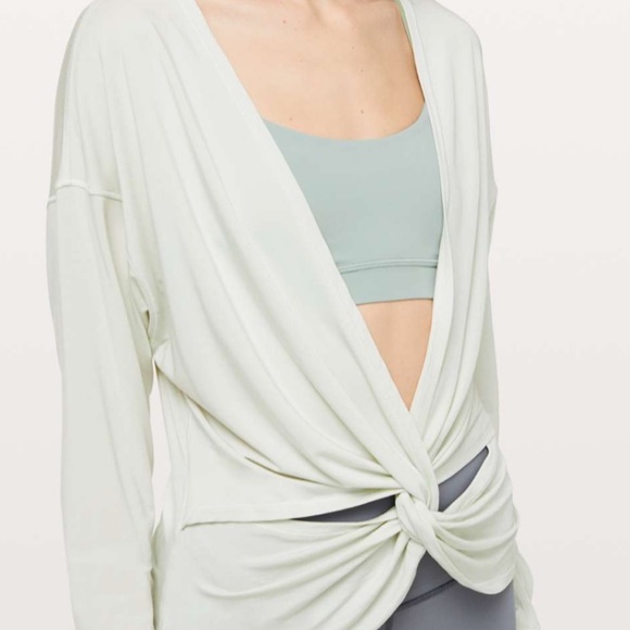 NWOT Full Of Grace Long Sleeve Ocean Mist - Picture 4 of 7